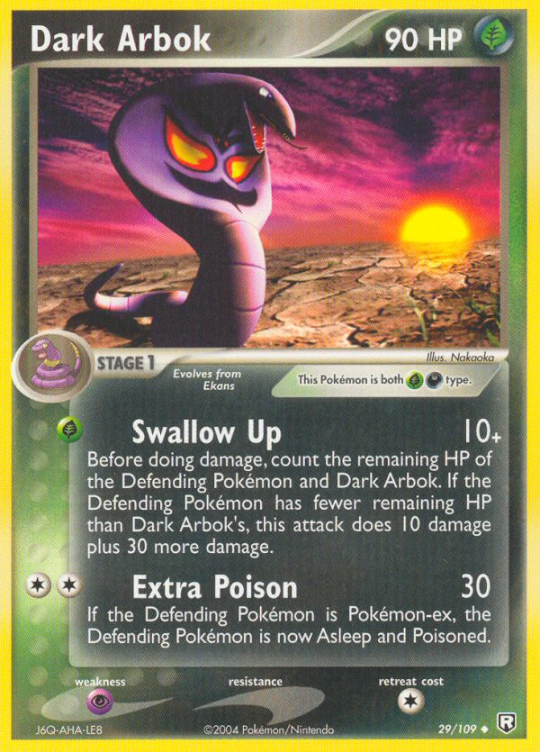 Dark Arbok (29/109) [EX: Team Rocket Returns] | Cracking-Singles