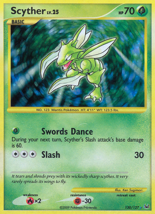 Scyther (130/127) [Platinum: Base Set] | Cracking-Singles