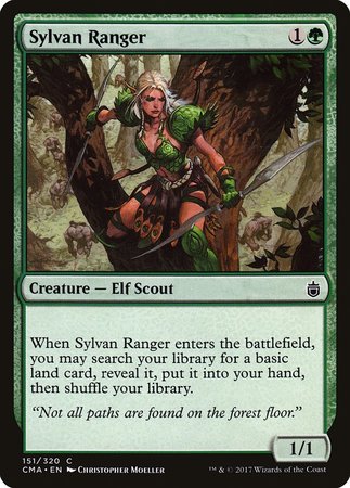 Sylvan Ranger [Commander Anthology] | Cracking-Singles