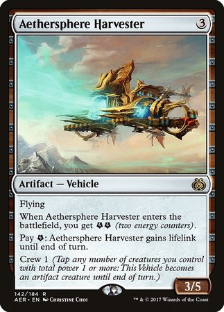 Aethersphere Harvester [Aether Revolt] | Cracking-Singles