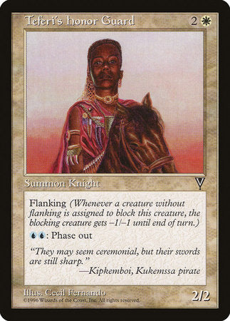 Teferi's Honor Guard [Visions] | Cracking-Singles