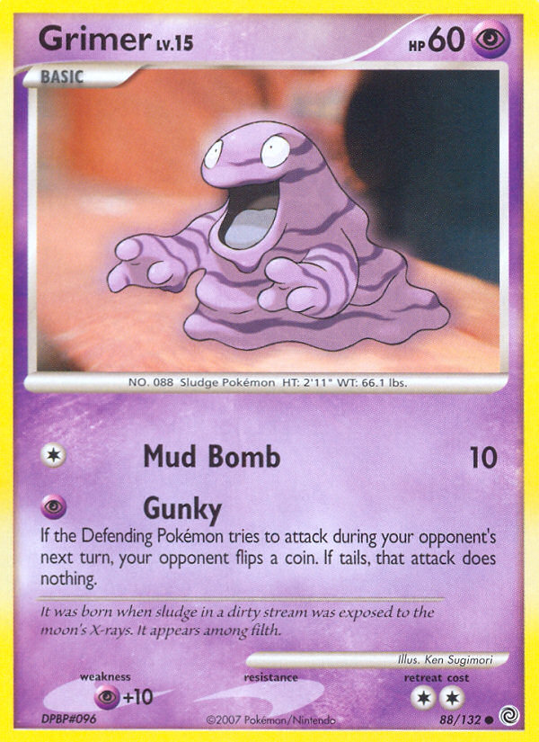 Grimer (88/132) [Diamond & Pearl: Secret Wonders] | Cracking-Singles