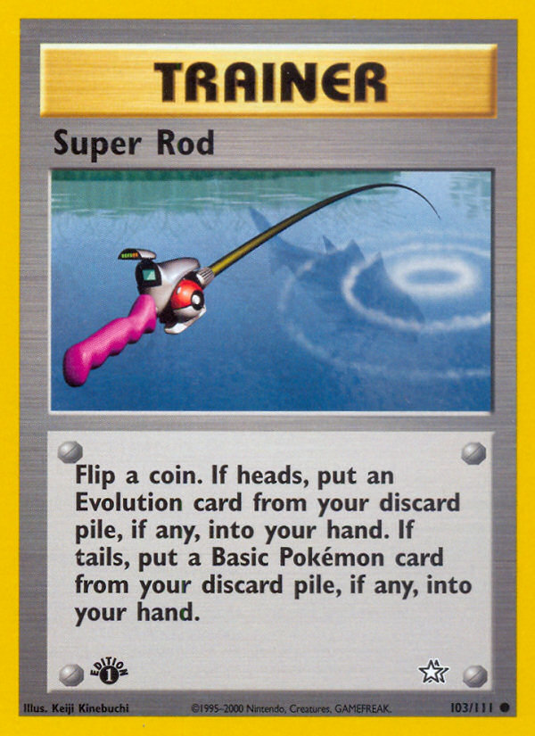 Super Rod (103/111) [Neo Genesis 1st Edition] | Cracking-Singles