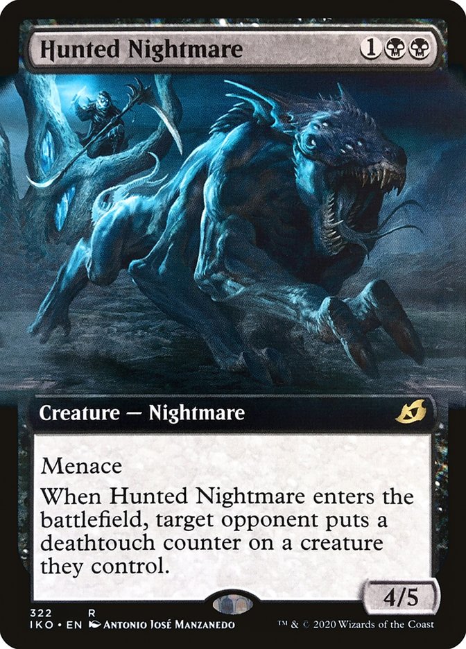 Hunted Nightmare (Extended Art) [Ikoria: Lair of Behemoths] | Cracking-Singles