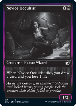 Novice Occultist [Innistrad: Double Feature] | Cracking-Singles