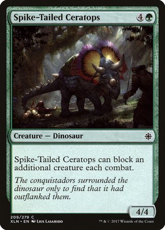 Spike-Tailed Ceratops [Ixalan] | Cracking-Singles