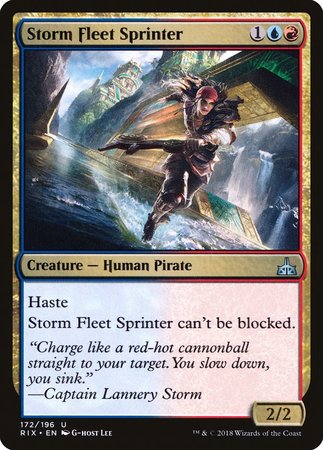 Storm Fleet Sprinter [Rivals of Ixalan] | Cracking-Singles