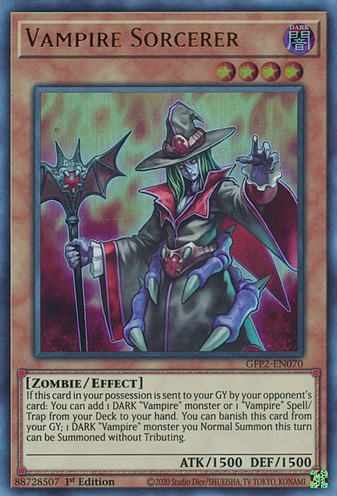 Vampire Sorcerer [GFP2-EN070] Ultra Rare | Cracking-Singles