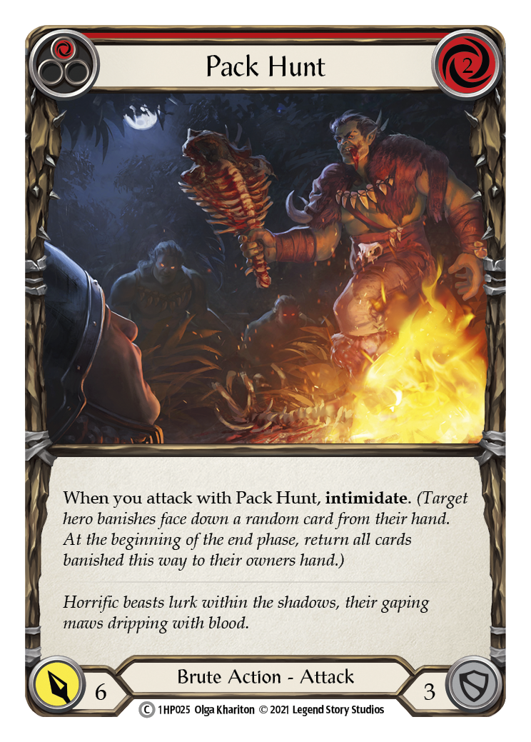 Pack Hunt (Red) [1HP025] | Cracking-Singles