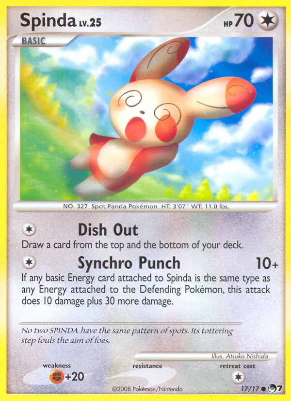 Spinda (17/17) [POP Series 7] | Cracking-Singles