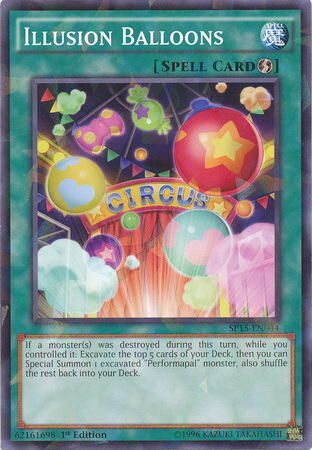 Illusion Balloons [SP15-EN044] Shatterfoil Rare | Cracking-Singles