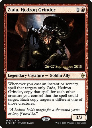 Zada, Hedron Grinder [Battle for Zendikar Prerelease Promos] | Cracking-Singles