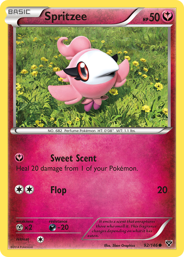 Spritzee (92/146) [XY: Base Set] | Cracking-Singles