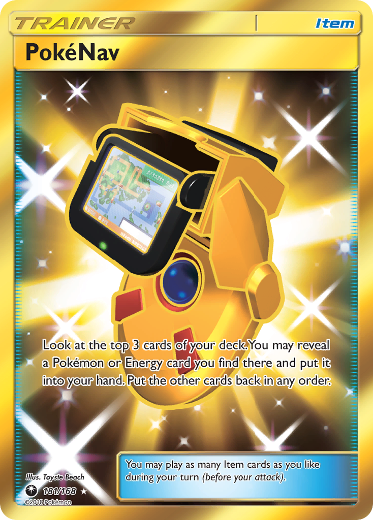 PokeNav (181/168) [Sun & Moon: Celestial Storm] | Cracking-Singles