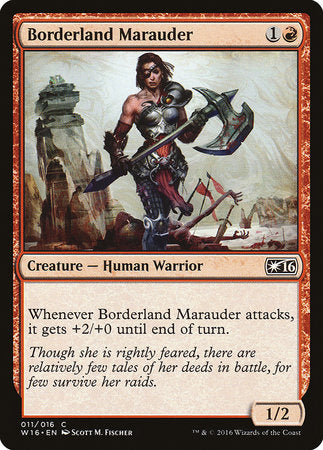 Borderland Marauder [Welcome Deck 2016] | Cracking-Singles