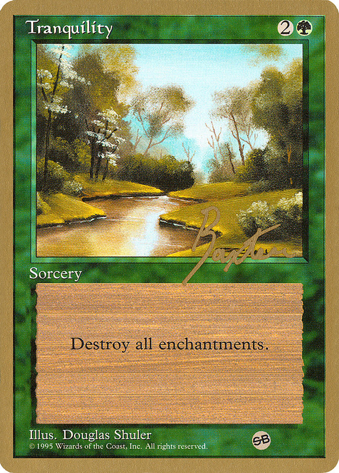 Tranquility (George Baxter) (SB) [Pro Tour Collector Set] | Cracking-Singles