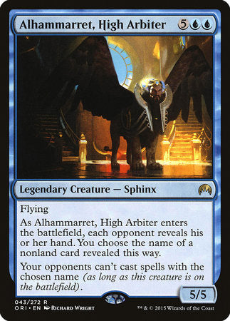 Alhammarret, High Arbiter [Magic Origins] | Cracking-Singles