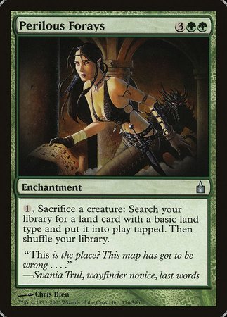 Perilous Forays [Ravnica: City of Guilds] | Cracking-Singles