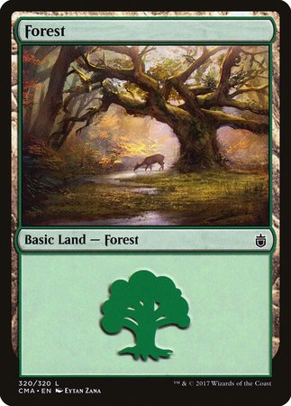 Forest (320) [Commander Anthology] | Cracking-Singles