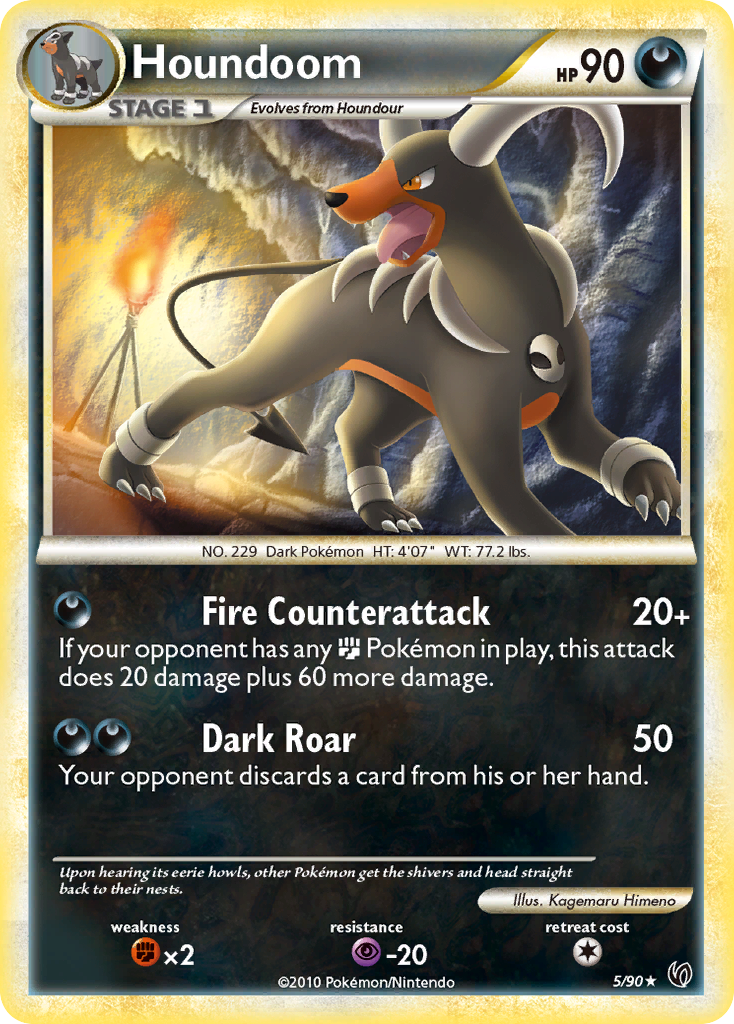 Houndoom (5/90) [HeartGold & SoulSilver: Undaunted] | Cracking-Singles