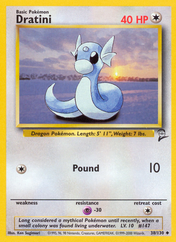 Dratini (38/130) [Base Set 2] | Cracking-Singles