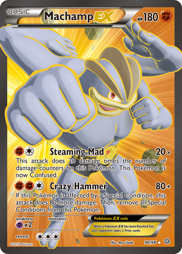 Machamp EX (90/98) [XY: Ancient Origins] | Cracking-Singles