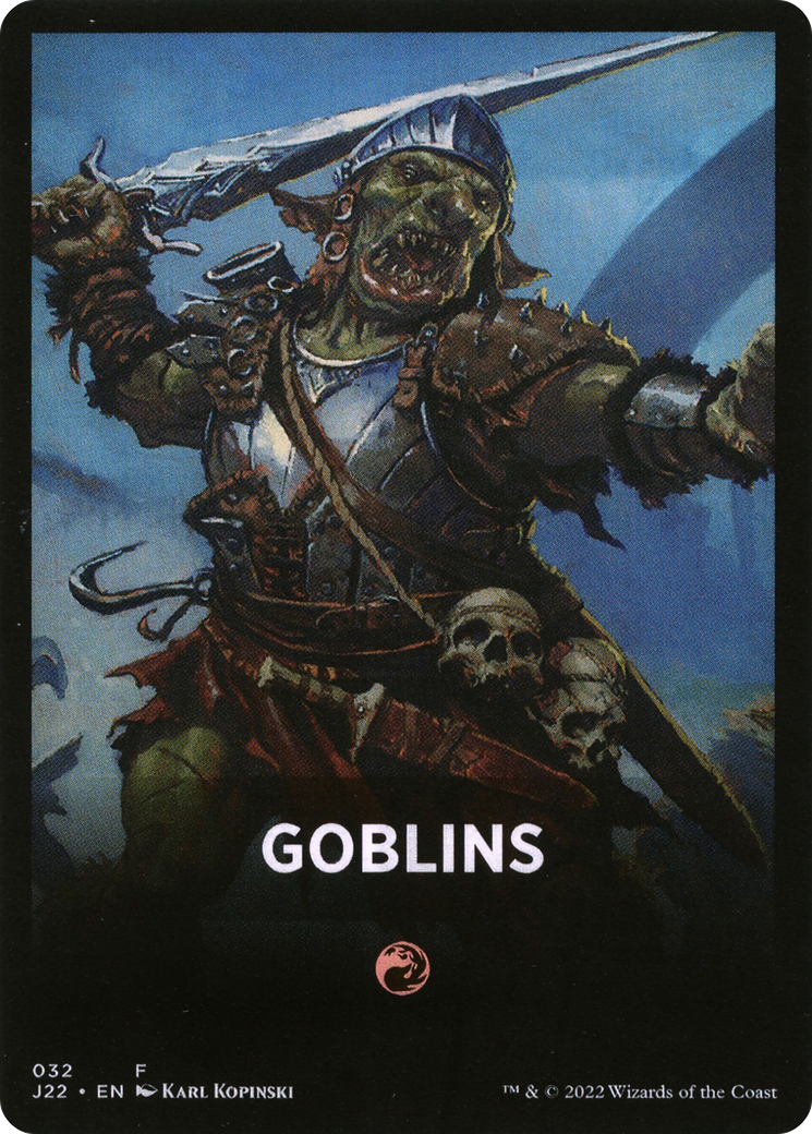 Goblins Theme Card [Jumpstart 2022 Front Cards] | Cracking-Singles