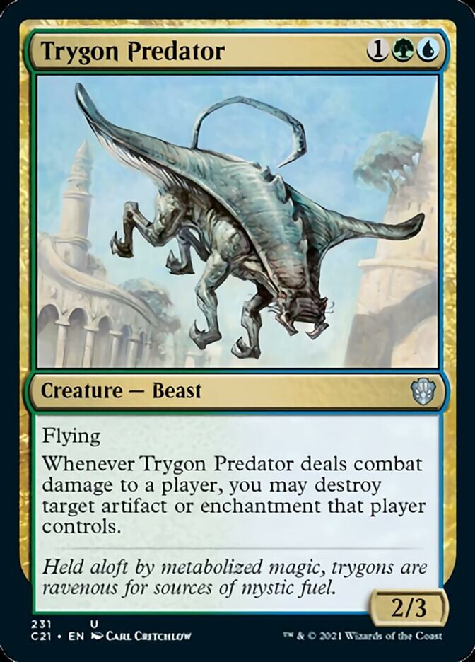 Trygon Predator [Commander 2021] | Cracking-Singles