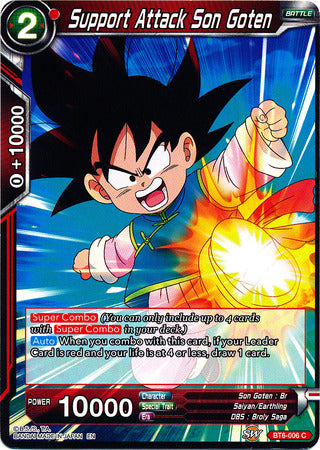 Support Attack Son Goten [BT6-006] | Cracking-Singles