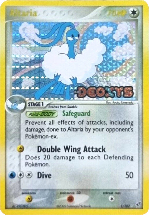 Altaria (1/107) (Stamped) [EX: Deoxys] | Cracking-Singles