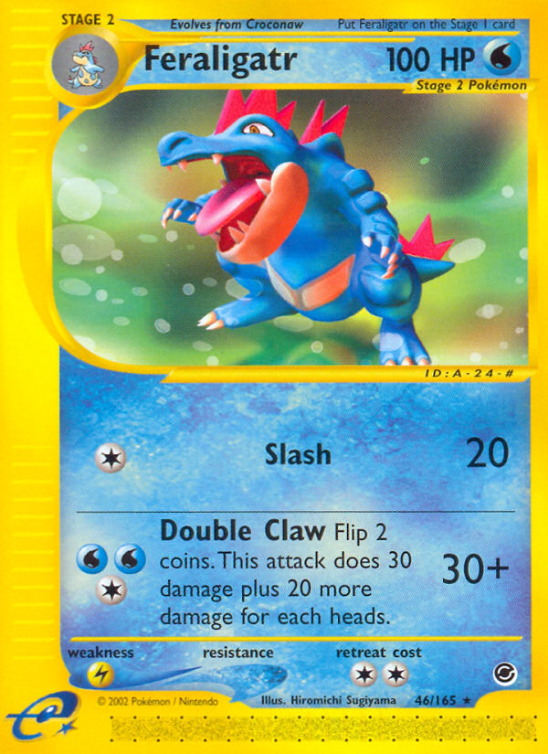 Feraligatr (46/165) [Expedition: Base Set] | Cracking-Singles