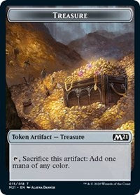 Treasure [Core Set 2021 Tokens] | Cracking-Singles