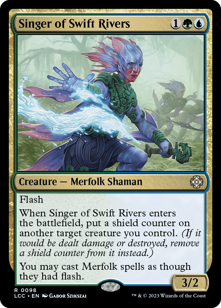 Singer of Swift Rivers [The Lost Caverns of Ixalan Commander] | Cracking-Singles