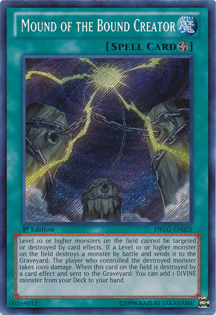 Mound of the Bound Creator [DRLG-EN025] Secret Rare | Cracking-Singles