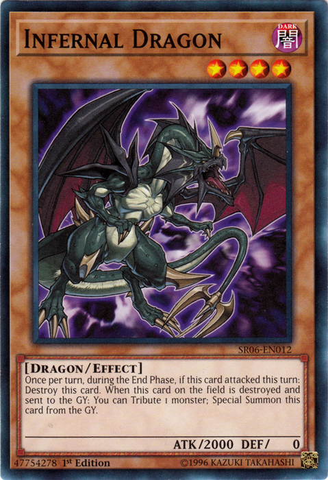 Infernal Dragon [SR06-EN012] Common | Cracking-Singles