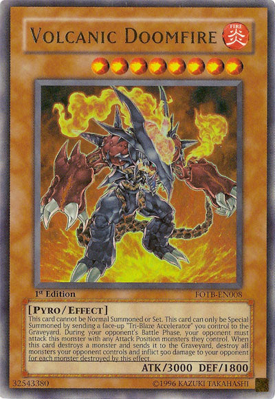 Volcanic Doomfire [FOTB-EN008] Ultra Rare | Cracking-Singles