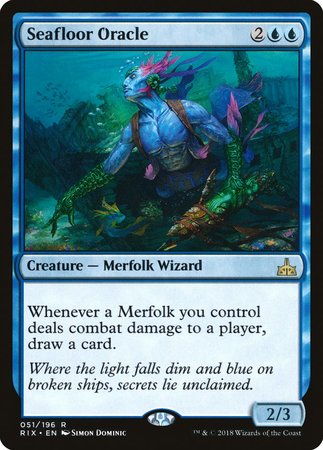 Seafloor Oracle [Rivals of Ixalan] | Cracking-Singles