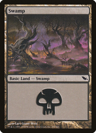 Swamp (290) [Shadowmoor] | Cracking-Singles