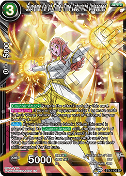 Supreme Kai of Time, Time Labyrinth Unleashed [BT13-135] | Cracking-Singles