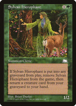 Sylvan Hierophant [Weatherlight] | Cracking-Singles