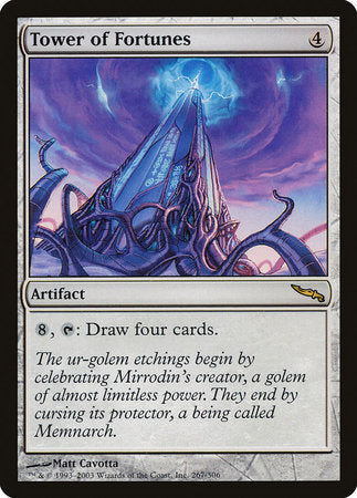 Tower of Fortunes [Mirrodin] | Cracking-Singles