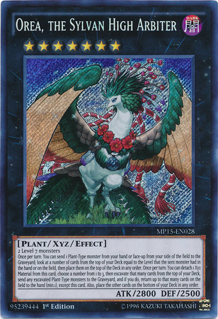 Orea, the Sylvan High Arbiter [MP15-EN028] Secret Rare | Cracking-Singles