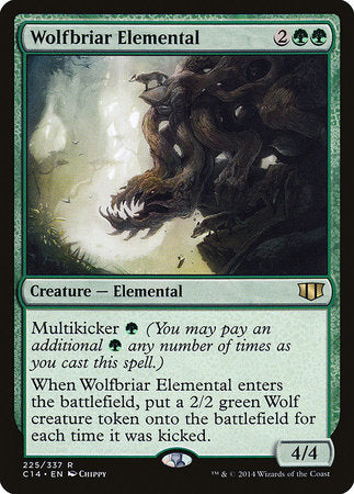 Wolfbriar Elemental [Commander 2014] | Cracking-Singles