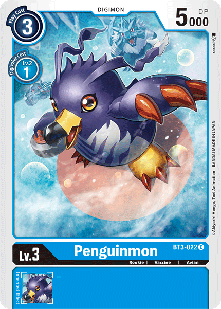 Penguinmon [BT3-022] [Release Special Booster Ver.1.5] | Cracking-Singles