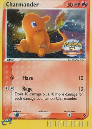 Charmander (98/97) (City Championship Promo) [EX: Dragon] | Cracking-Singles