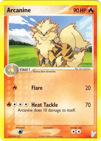 Arcanine (1/12) [EX: Trainer Kit 2 - Minun] | Cracking-Singles