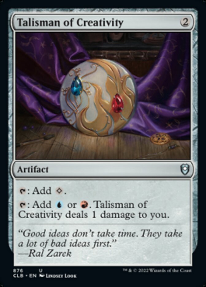 Talisman of Creativity [Commander Legends: Battle for Baldur's Gate] | Cracking-Singles