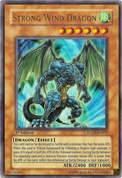 Strong Wind Dragon [RGBT-EN003] Ultra Rare | Cracking-Singles