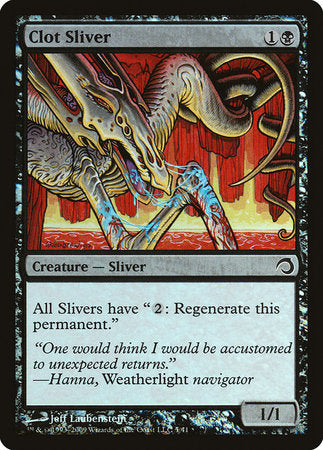 Clot Sliver [Premium Deck Series: Slivers] | Cracking-Singles