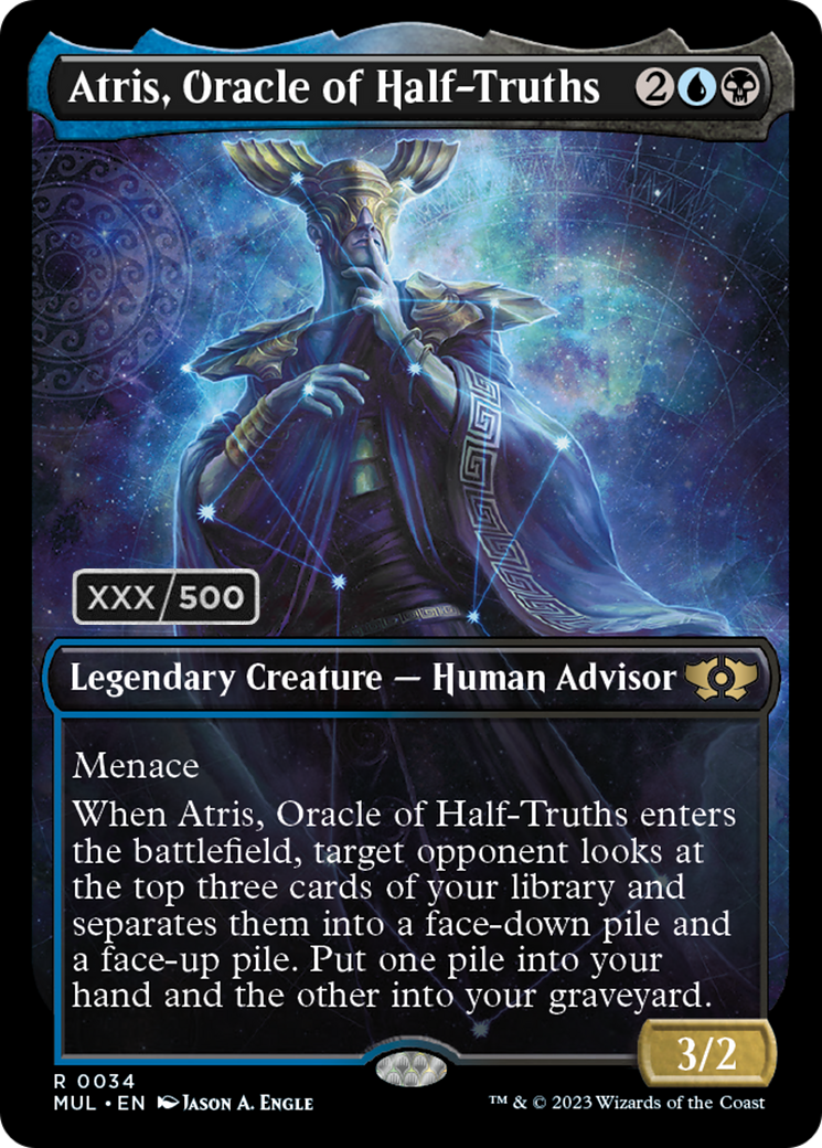 Atris, Oracle of Half-Truths (Serialized) [Multiverse Legends] | Cracking-Singles